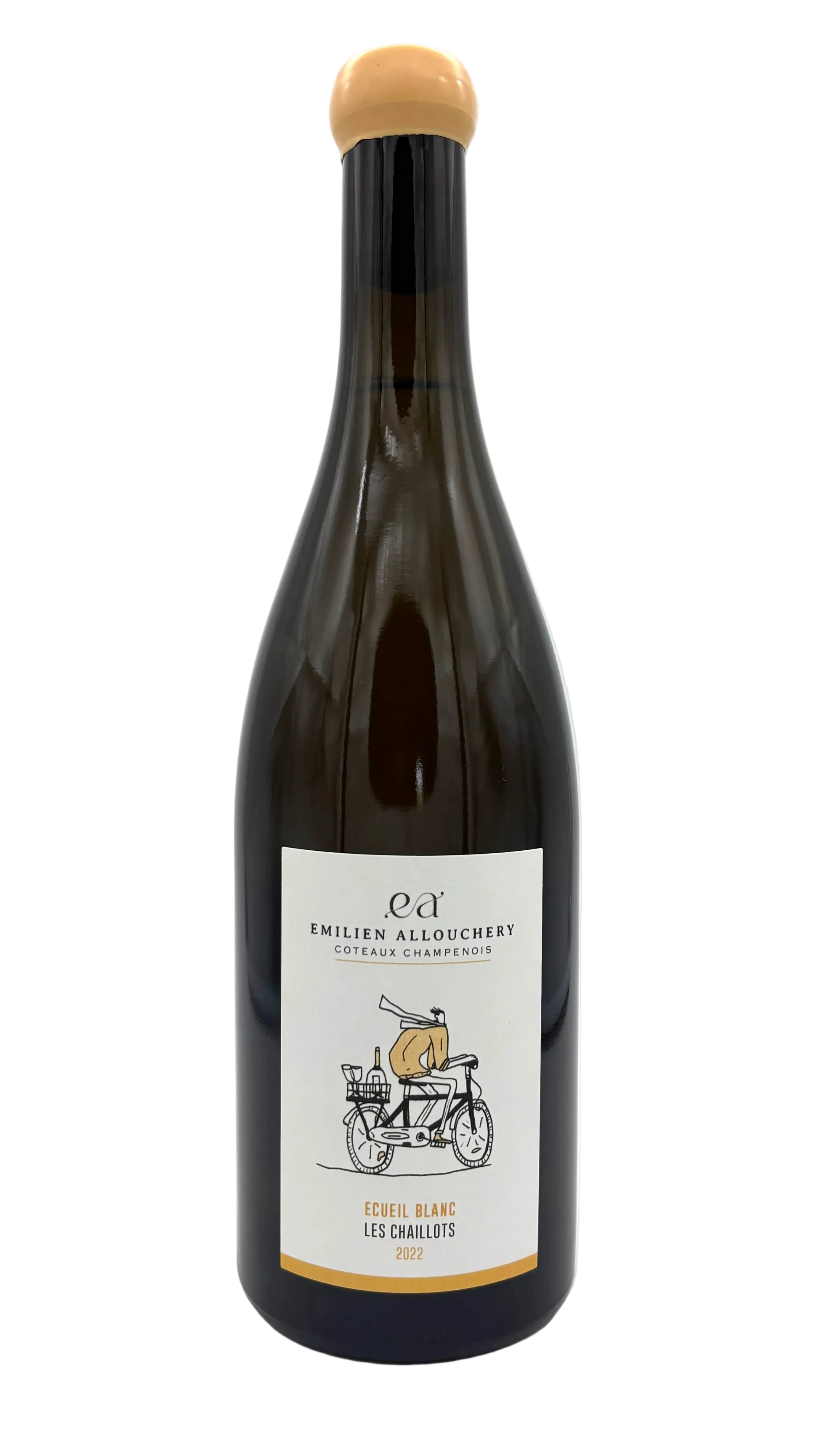 2022 Emilien Allouchery Coteaux-Champenois Ecueil blanc Les Chaillots vom Weingut Emilien Allouchery aus Ecueil in der Petite Montagne de Reims.