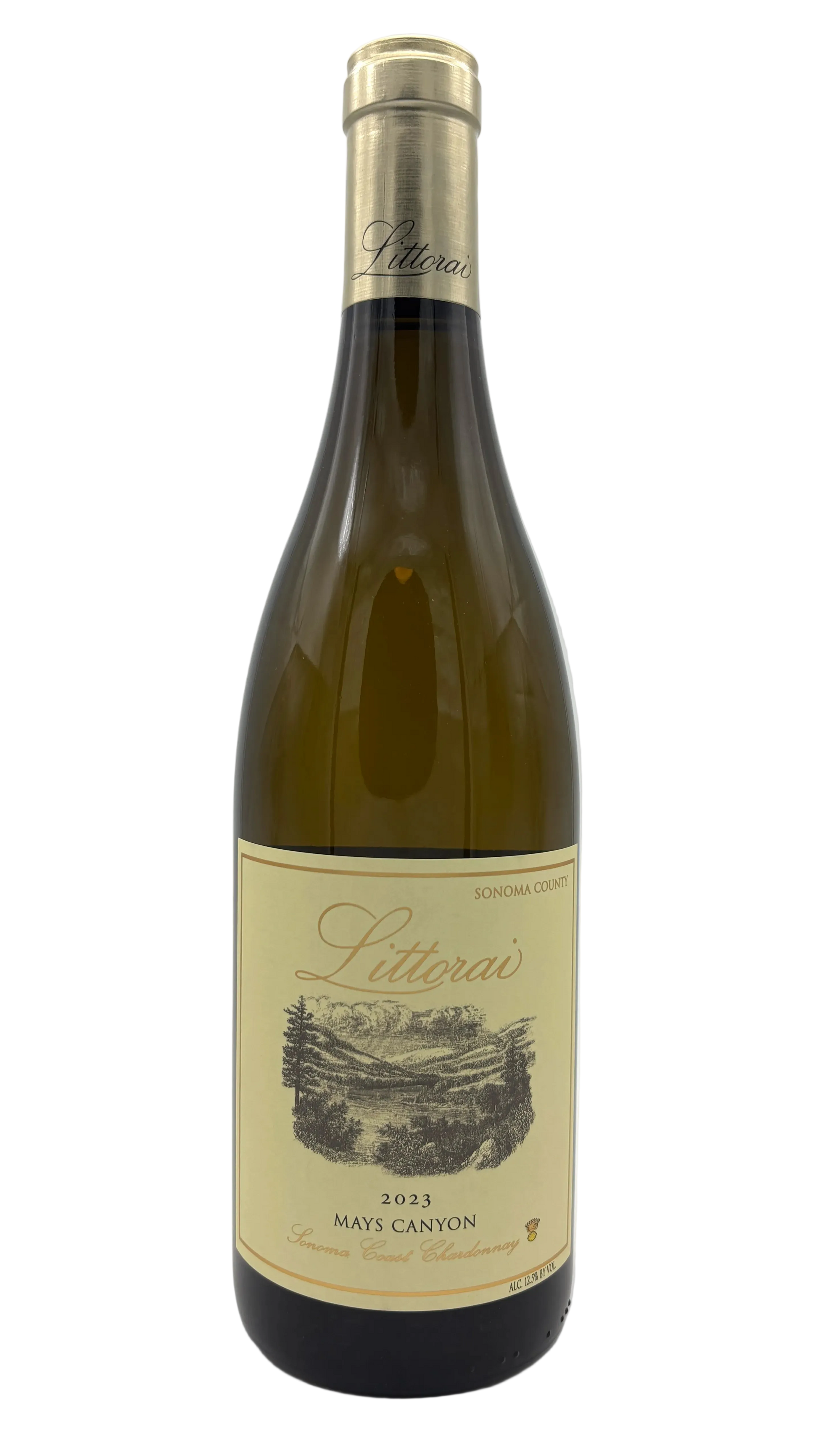 2023 Mays Canyon Chardonnay vom Weingut Littorai aus Sonoma Coast in Kalifornien.