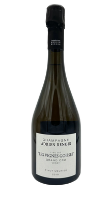 2019 Champagne „Les Vignes Goisses“ Pinot Meunier Grand Cru Verzy Extra Brut