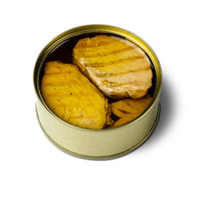 Conservas Güeyumar: Gegrillter Bonito del Norte in Arbequina-Olivenöl