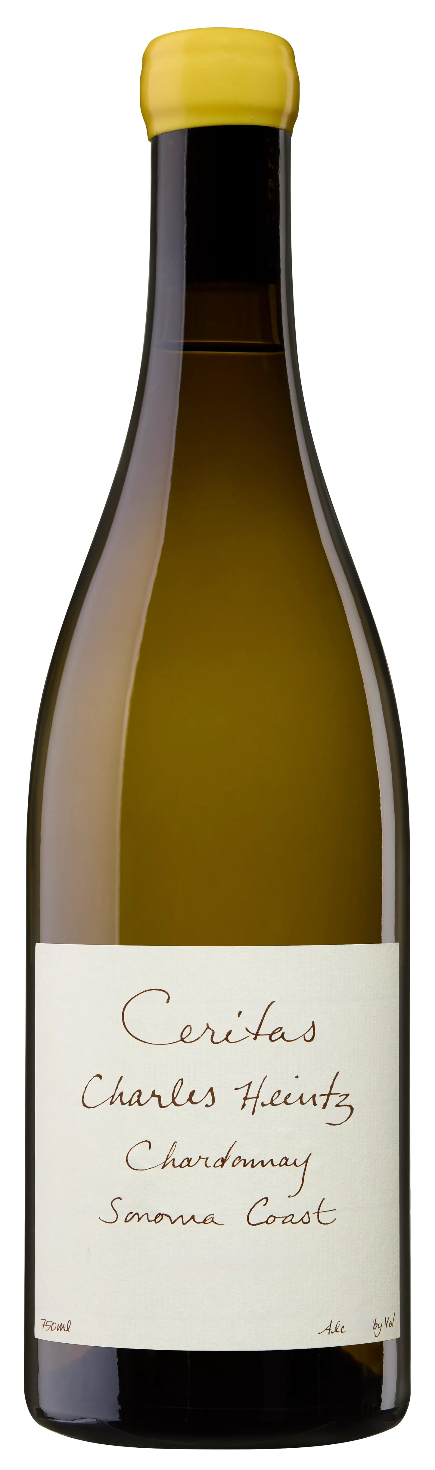 Ceritas Charles Heintz Chardonnay aus der Region Sonoma Coast in Kalifornien.